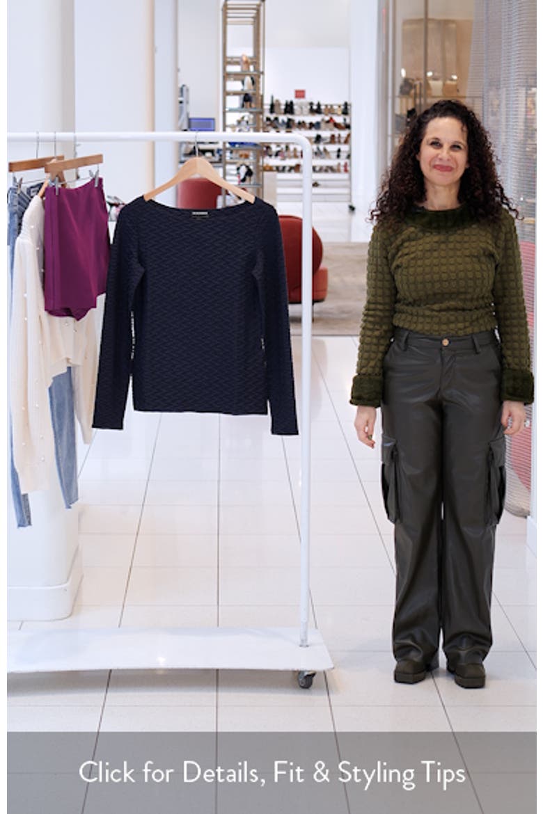 Textured Jersey Top video
