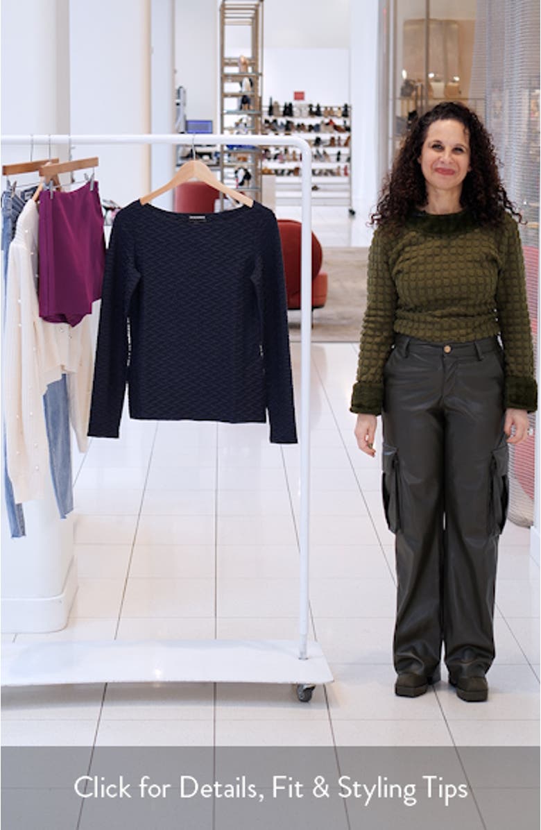 Textured Jersey Top, sales video thumbnail