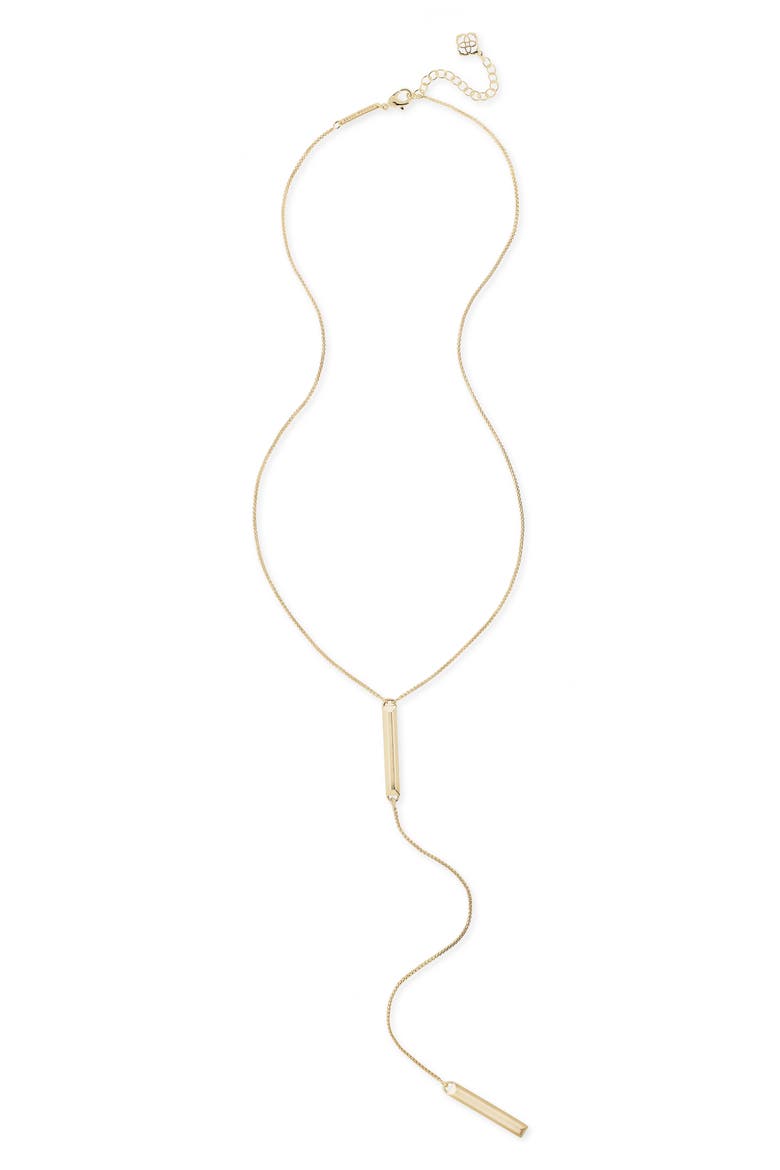 'Shelton' Y-Necklace, Alternate, color, GOLD