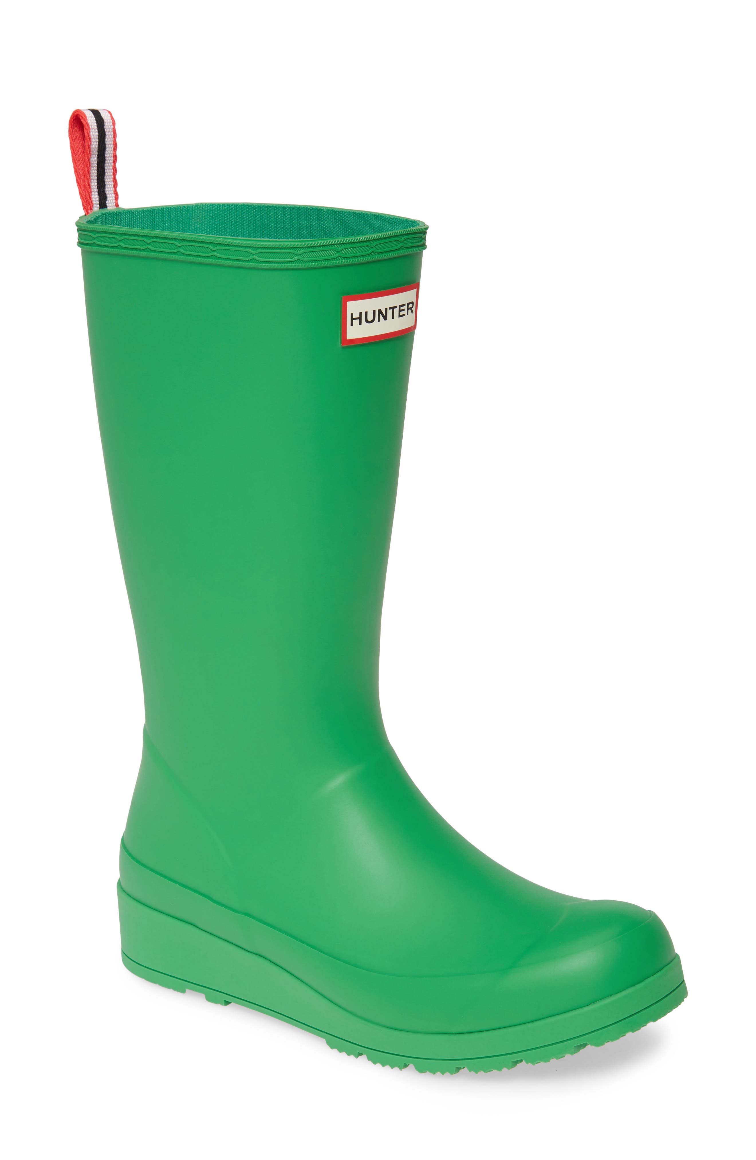 Hunter Original Play Tall Waterproof Rain Boot, Main, color, Element