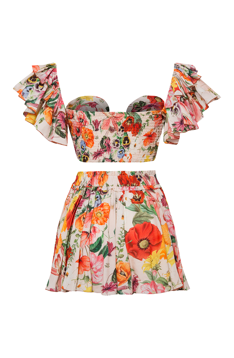 Luna B Whimsy Top, Alternate, color, Printed Ecru