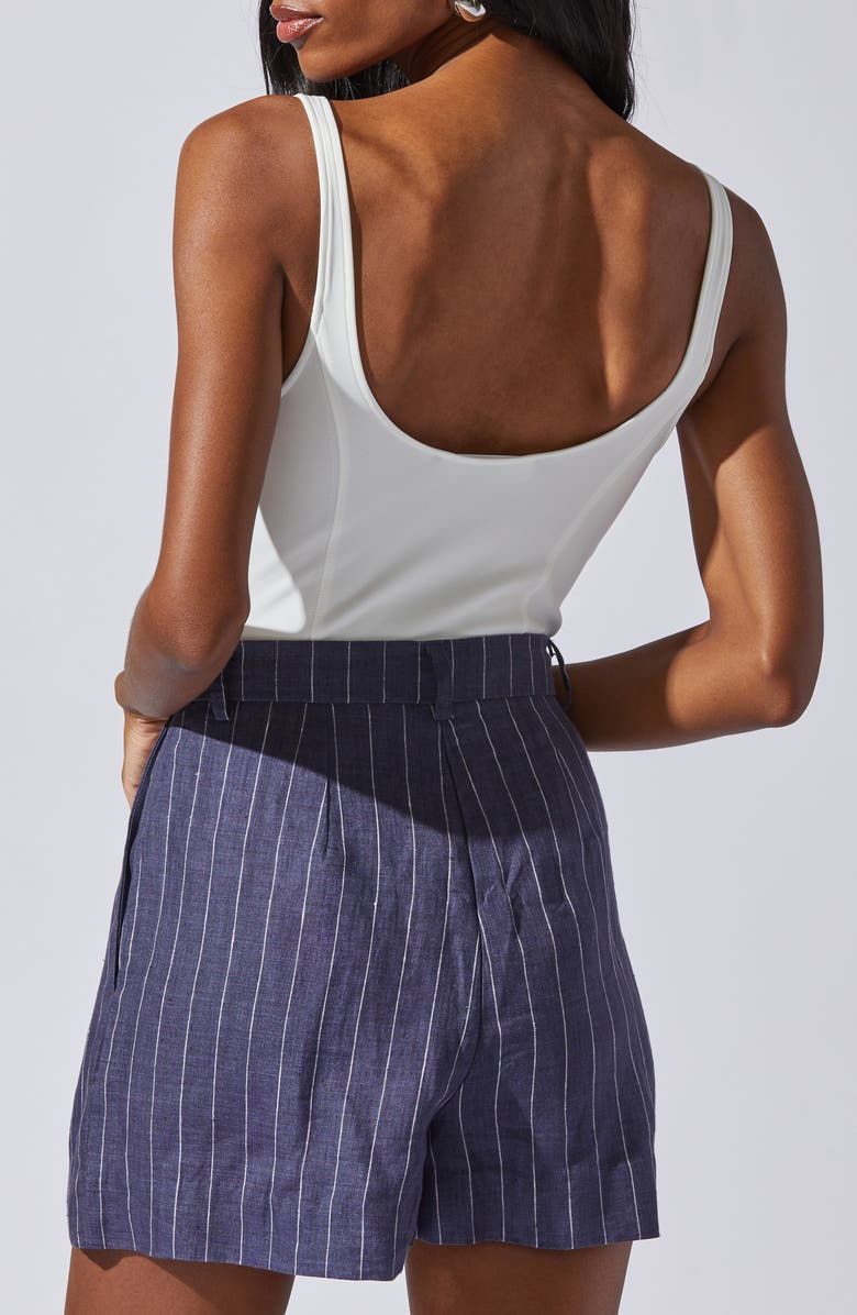 ASTR the Label U-Bar Bodysuit, Alternate, color, White