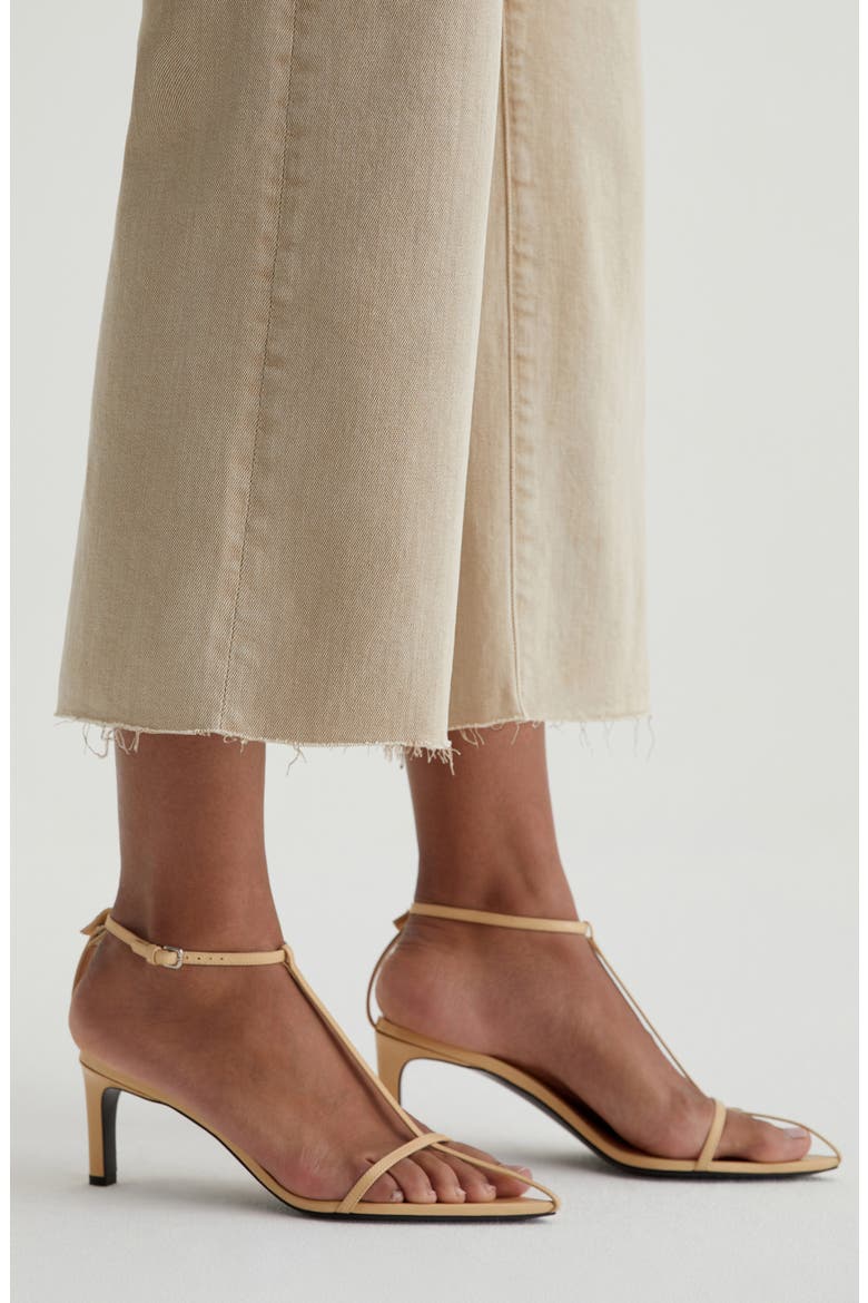 Saige Ankle Wide Leg Jeans, Alternate, color, SULFUR PUMICE