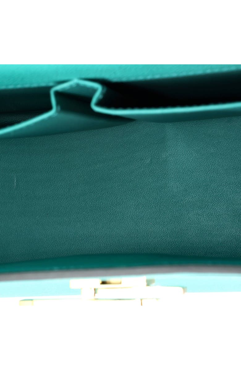 Pre-Owned Hermes Cinhetic Top Handle Bag Epsom, Alternate, color, Vert Verone