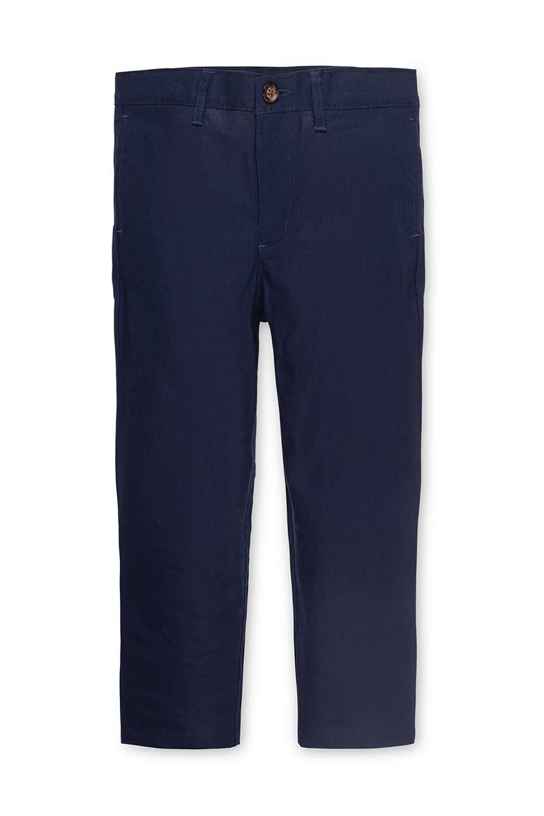 Linen Suit Pant, Main, color, Navy Linen