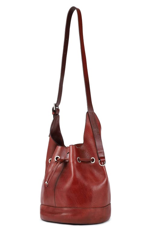 Old Trend Lily Shoulder Bucket Bag In Brown