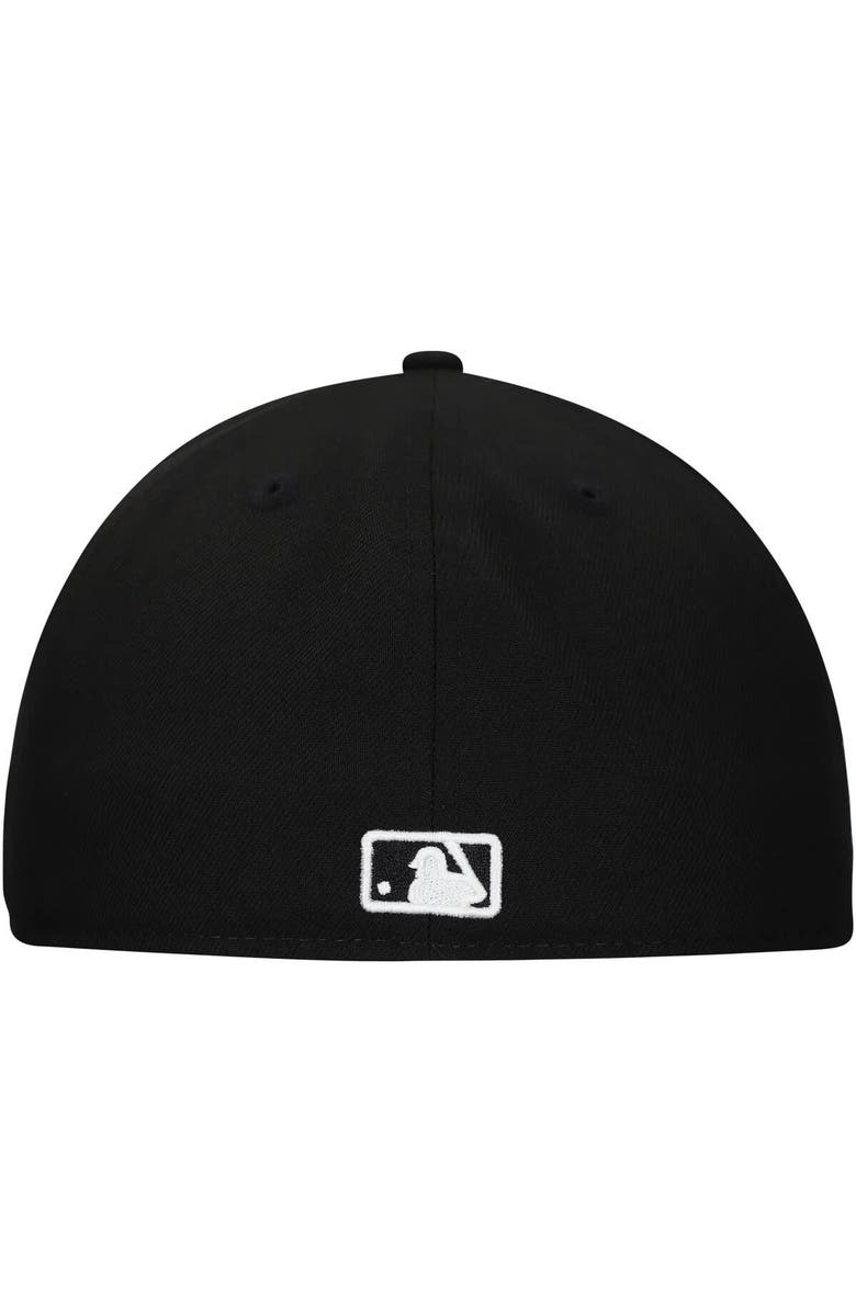 New Era Men's New Era Black New York Yankees Troop Chant Camo Undervisor 59FIFTY Fitted Hat, Alternate, color, Black