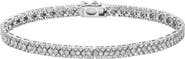 EFFY Sterling Silver Diamond Tennis Bracelet