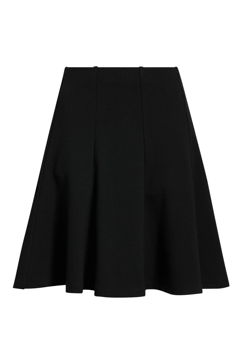 Ponte Miniskirt, Alternate, color, BLACK