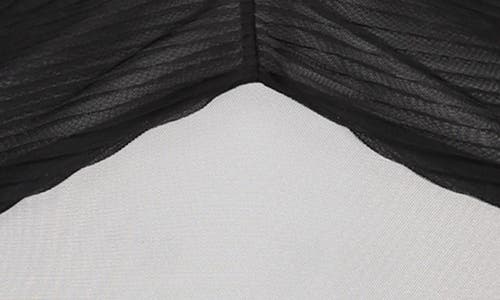 Hunkemoller Hunkemöller Simona Chain Detail Mesh Bodysuit In Caviar