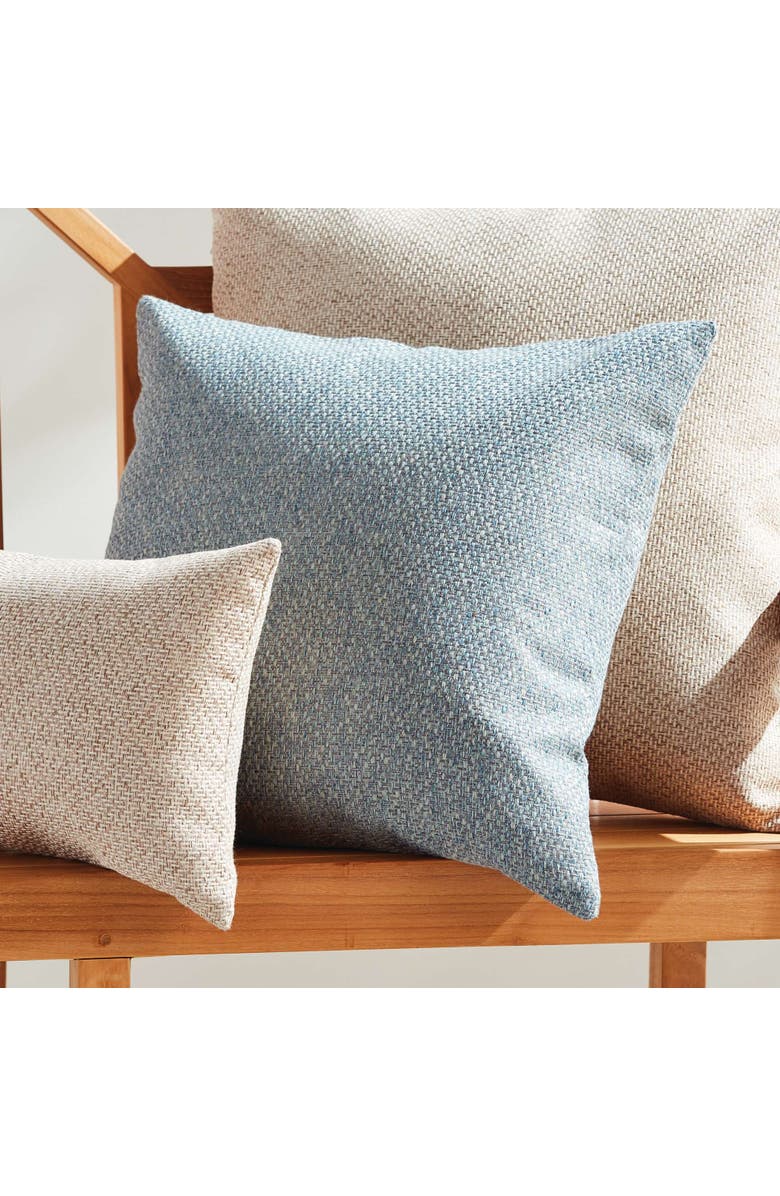 Napa Home & Garden Gage Indoor Outdoor Pillow, Alternate, color, Blue