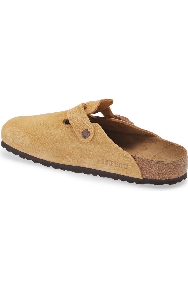 Birkenstock Boston Clog, Alternate, color, Latte Cream Suede