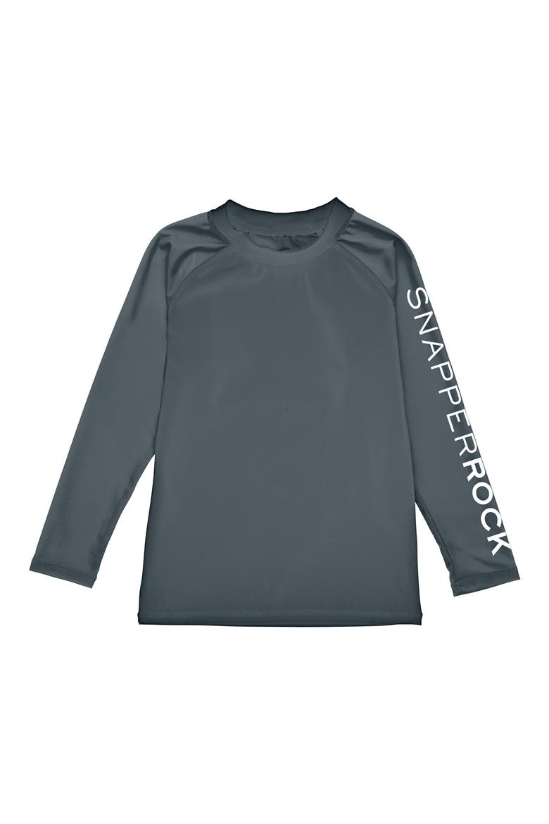Long Sleeve Rashguard, Main, color, STEEL GREY