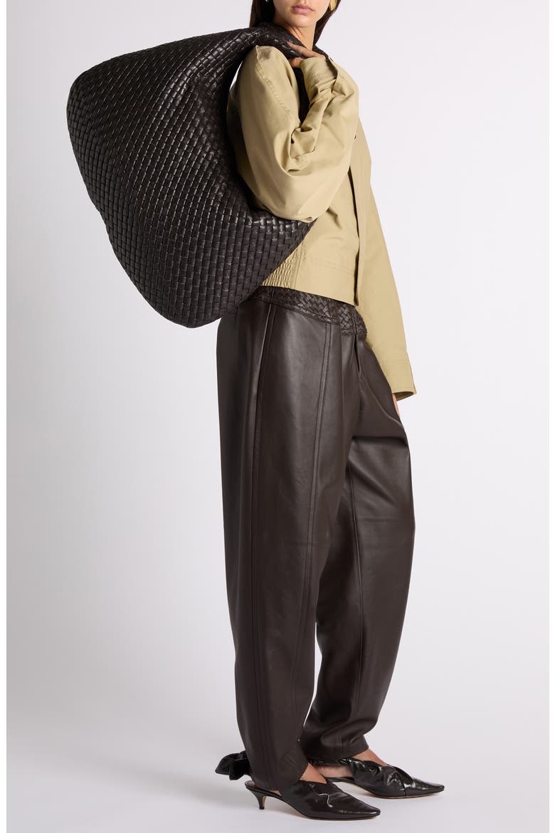 Water Repellent Cotton Jacket with Intrecciato Collar, Alternate, color, SAHARA