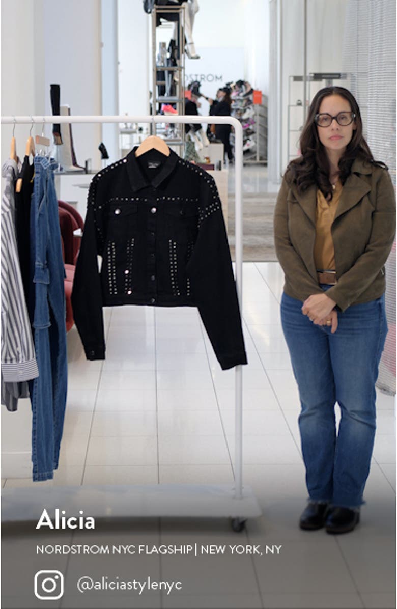 Rock Stud Denim Jacket, sales video thumbnail