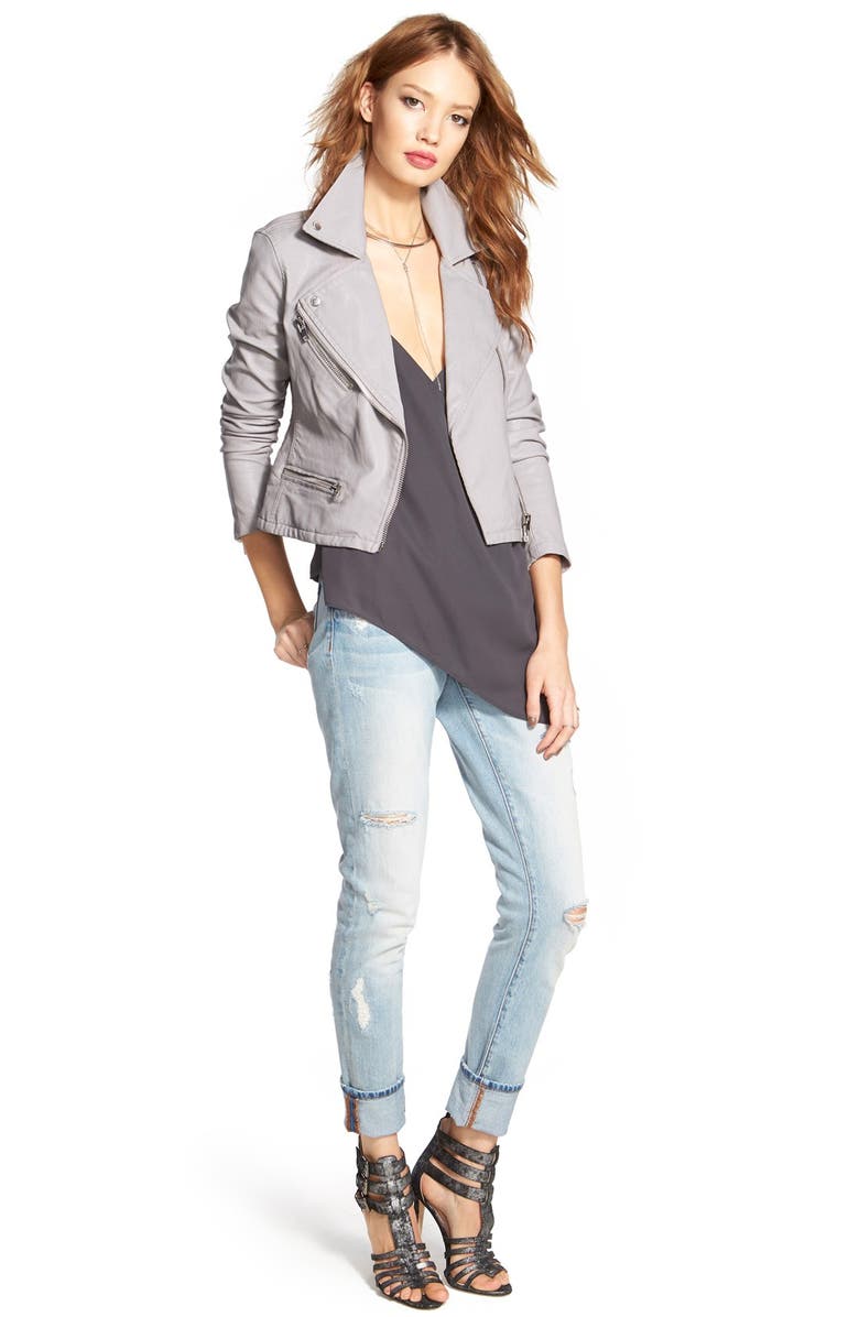 BLANKNYC Destroyed Skinny Jeans, Alternate, color, 