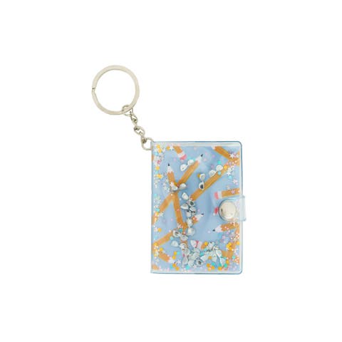 Smarty Pants Notebook Keychain in Blue - 4 Color Options
