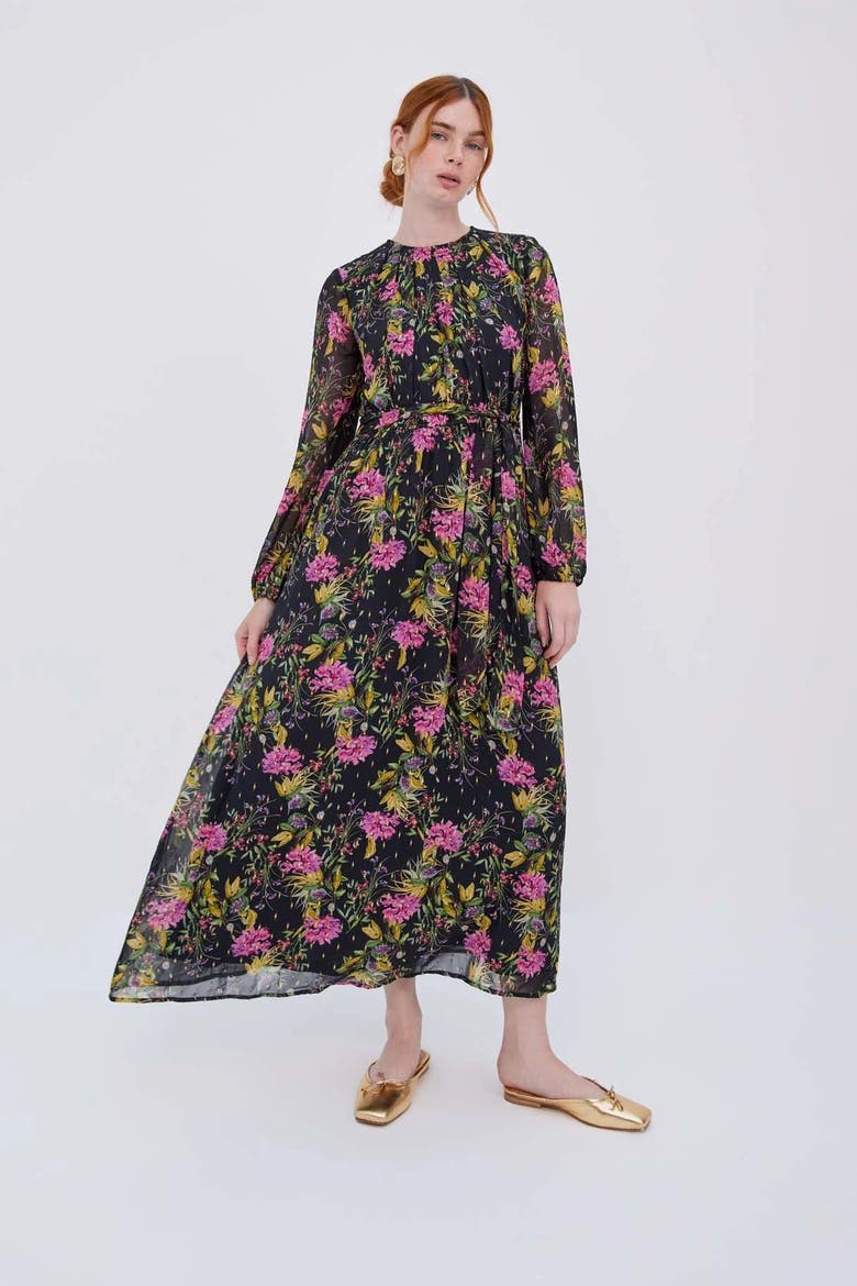 Annalise Dress, Main, color, Floral
