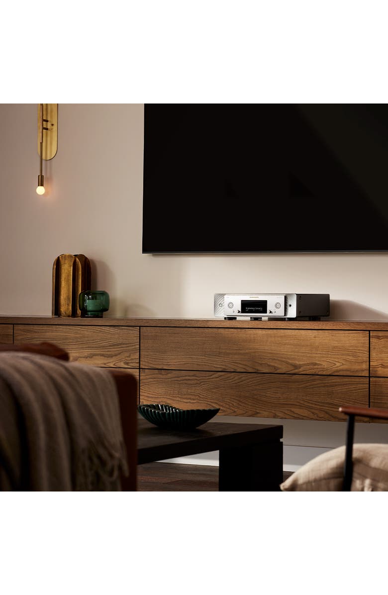 Marantz CD 50n High-Resolution Network Digital Audio and CD Player, Alternate, color, Silver
