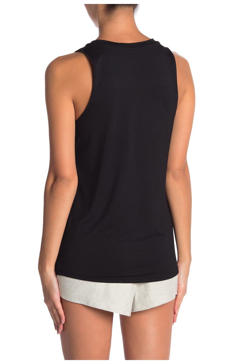 French Connection Solid Flare Tank, Alternate, color, 