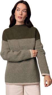 Celtic & Co. Felted Funnel Neck Sweater