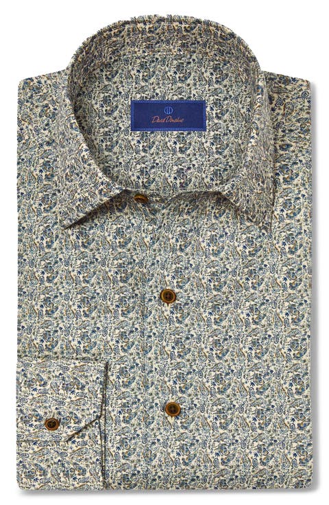 Paisley Print Sport Shirt