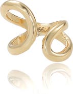 Ettika Abstract Open Band Ring