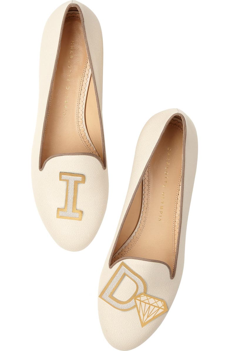 Charlotte Olympia 'ABC' Sticker Flats, Alternate, color,