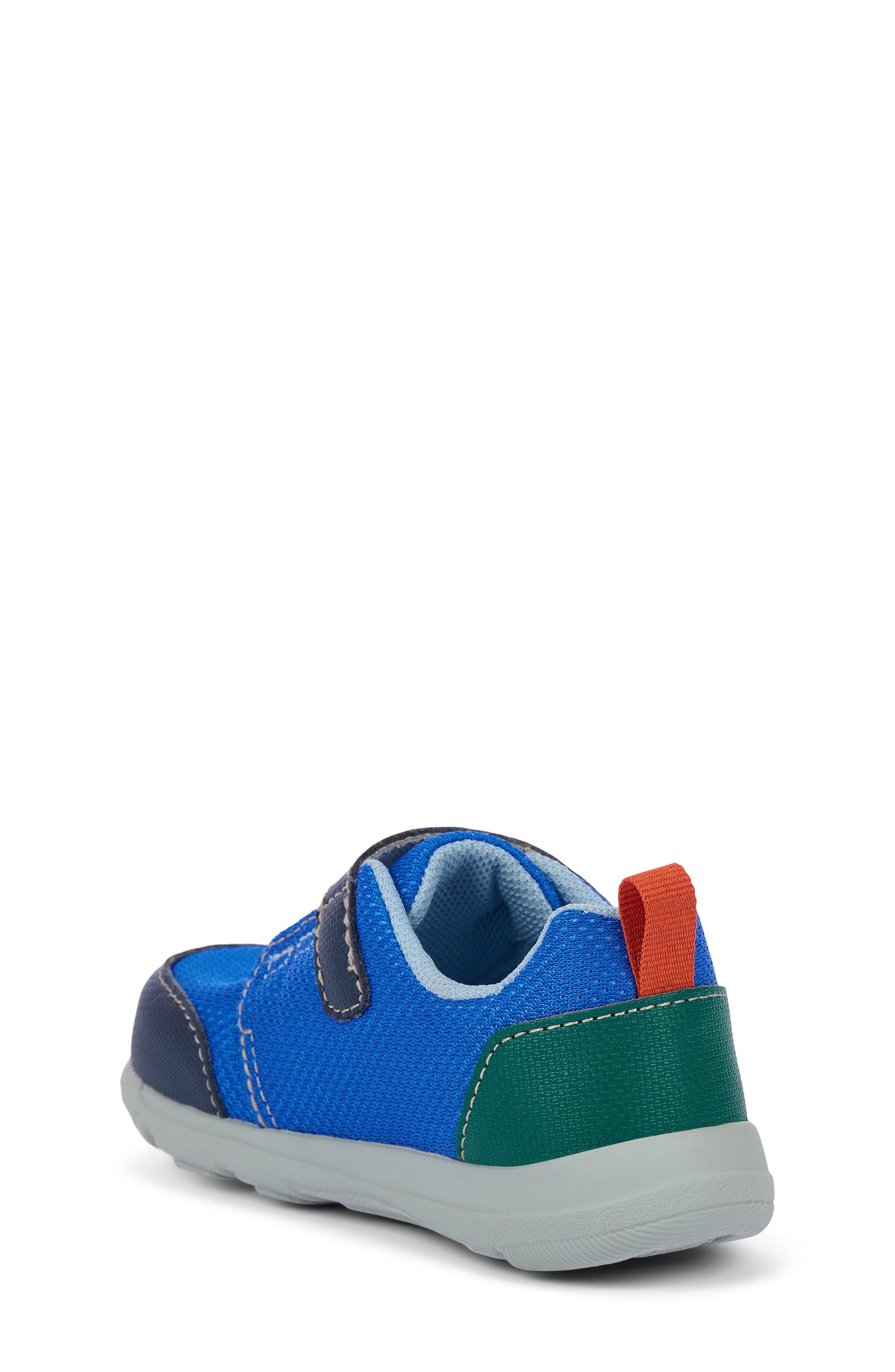 Kids' Spark Lace Sneaker, Alternate, color, BRIGHT BLUE
