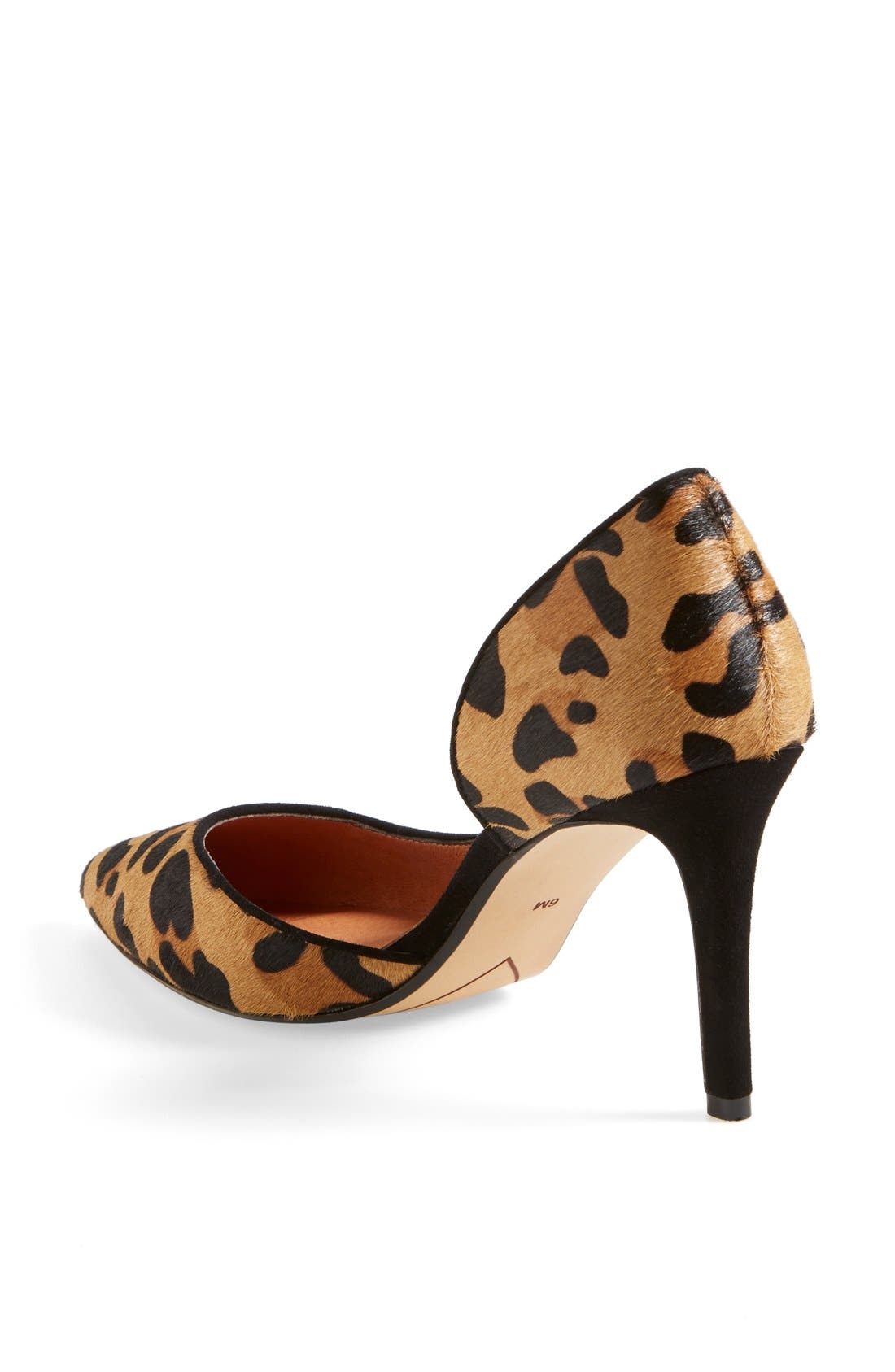 'Marlie' Pointy Toe Pump, Alternate, color, TAN LEOPARD PRINT
