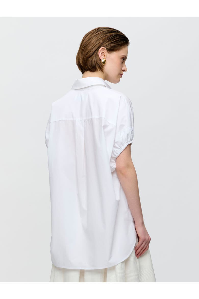Lecce Capsleeve shirt, Alternate, color, White