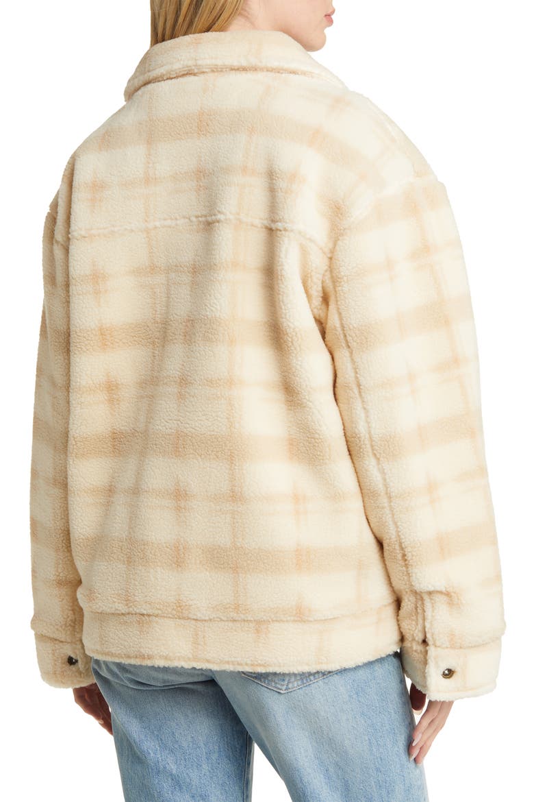 Sunrise Session Fleece Jacket, Alternate, color, BEIGE
