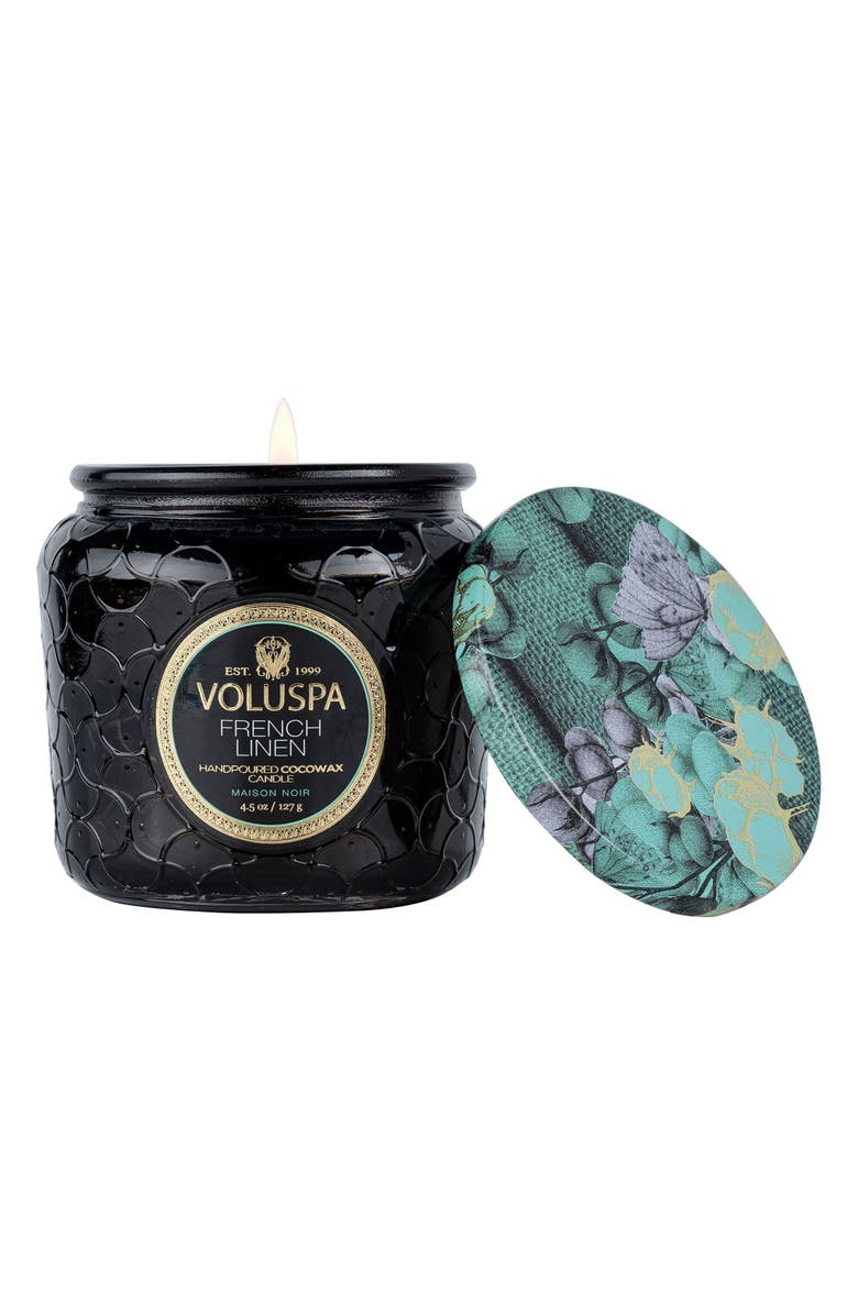 Voluspa French Linen Petite Jar Candle, Alternate, color, French Linen