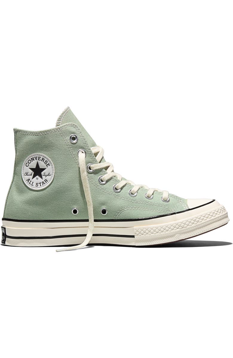 Converse Chuck 70 Canvas High Top Sneaker, Alternate, color, Thyme Again/ Egret/ Black