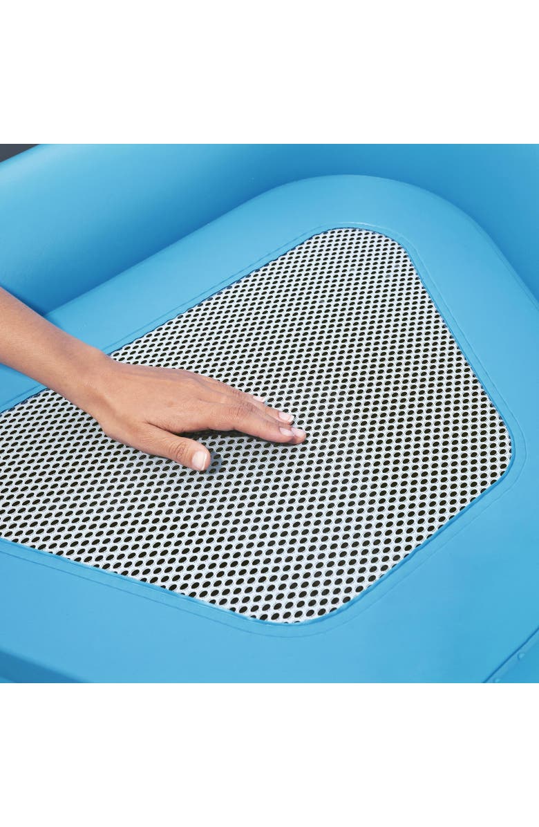 Hydro Force Day Drifter Island, XL 5Person Water Floatmesh Seats & Cup Holders, Alternate, color, Multicolored