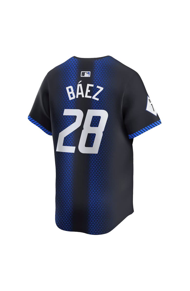 Nike Men's Nike Javier Báez Navy Detroit Tigers City Connect Limited Jersey, Alternate, color, 