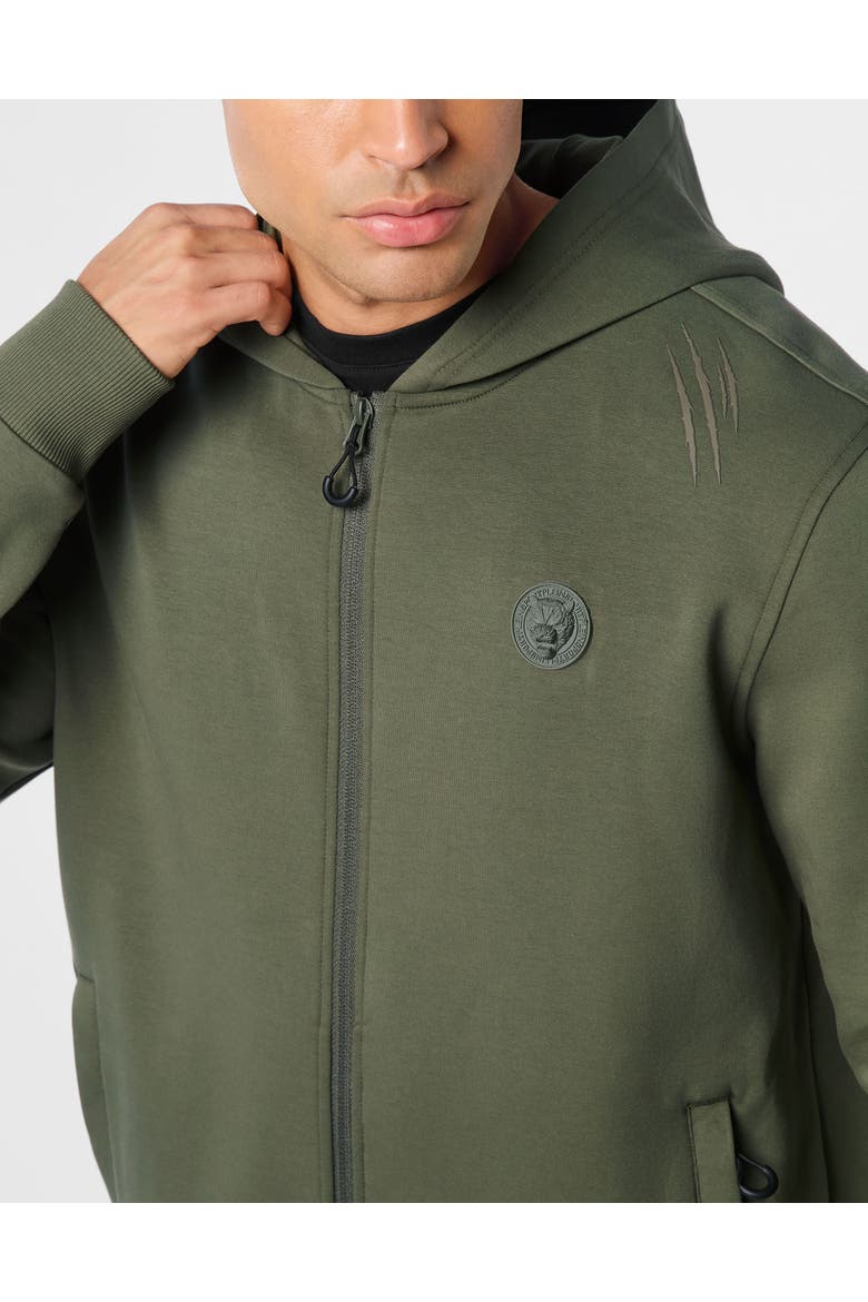 Hoodie Sweatshirt Men, Alternate, color, Military