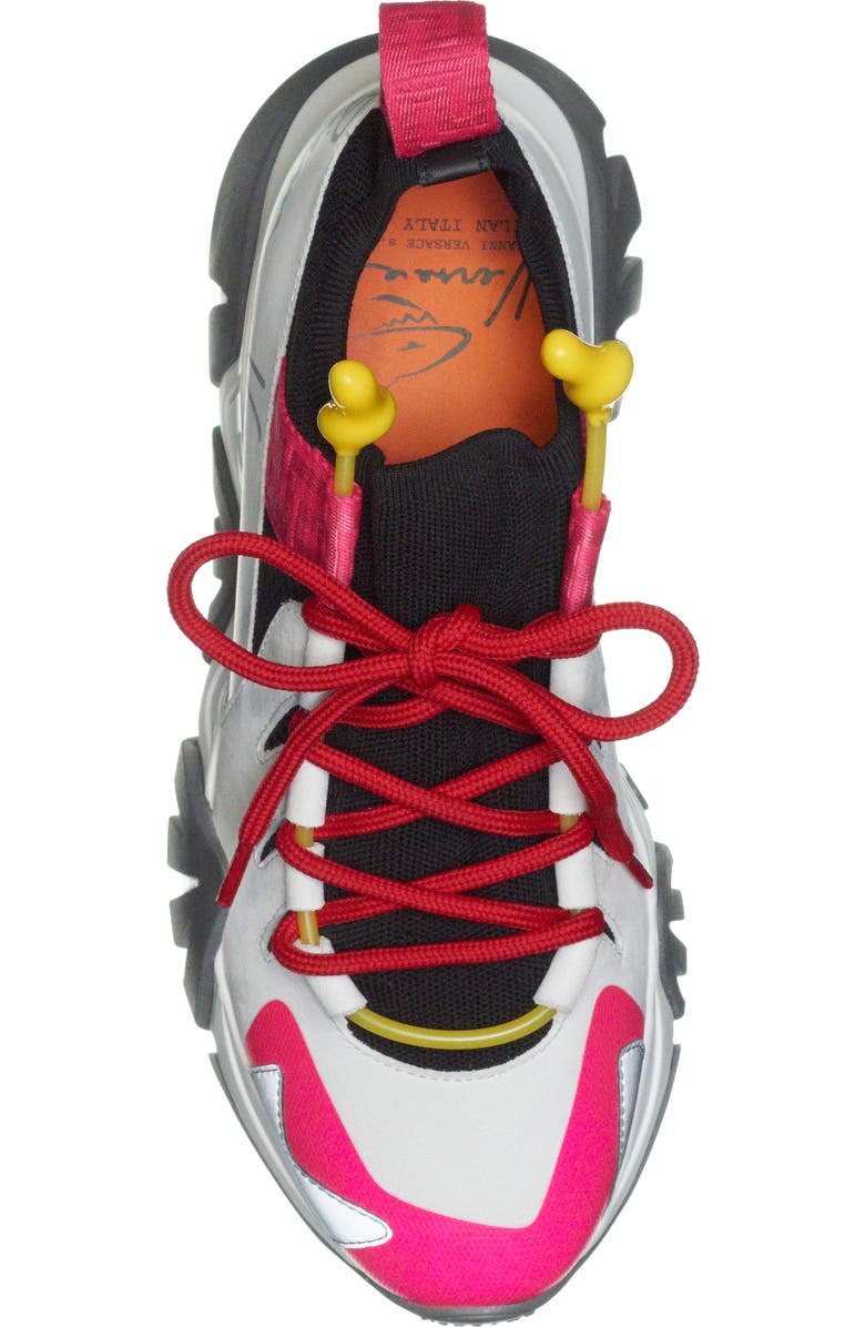Versace Squalo Sneaker, Alternate, color,