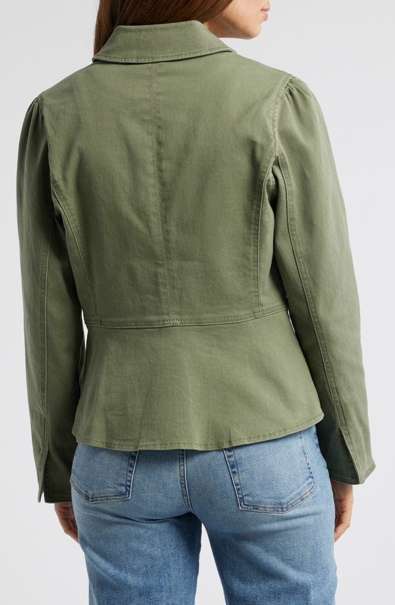 Wit & Wisdom Peplum Jacket, Alternate, color,