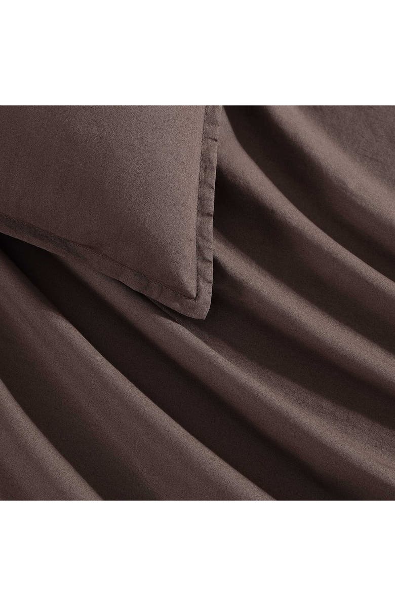 Calvin Klein Washed Percale Comforter
Sham Set, Alternate, color, Earth