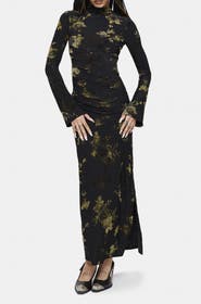 Disturbia High-Neck Maxi Dress