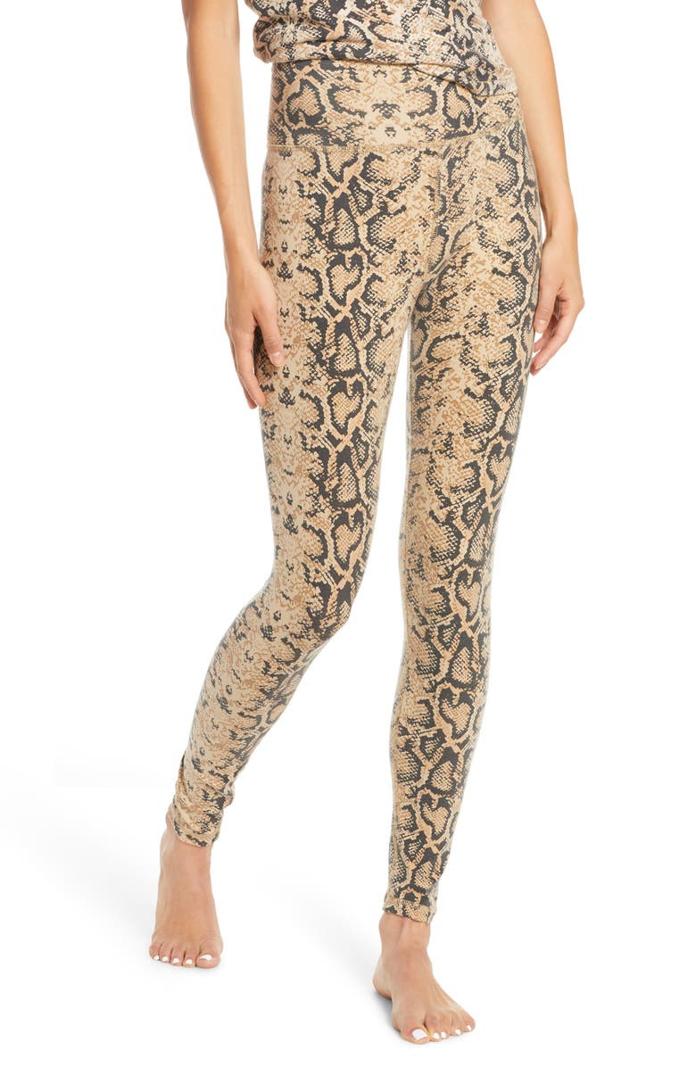 Ragdoll Python Print High Waist Leggings, Main, color,