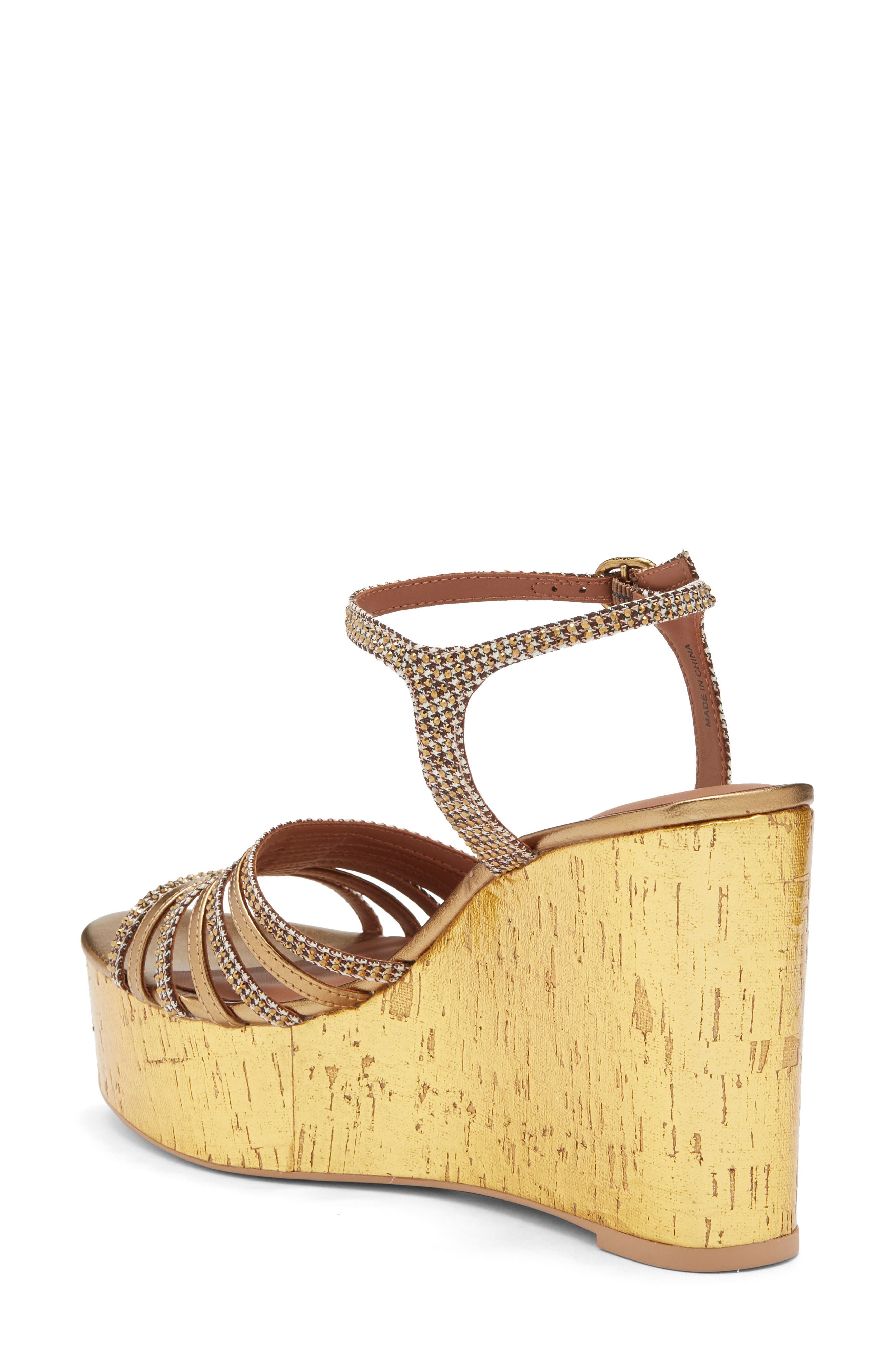 Kurt Geiger London Pierra Platform Wedge Sandal, Alternate, color, 
