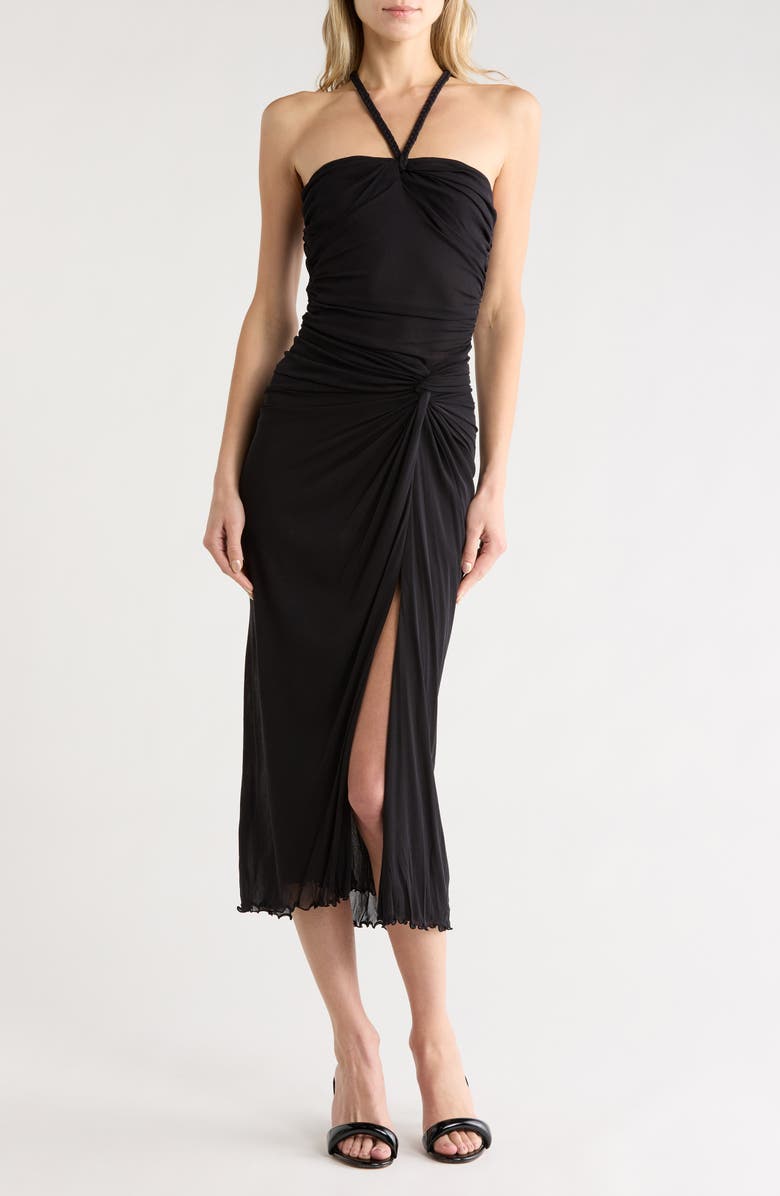 DVF Aria Dress, Main, color, Black