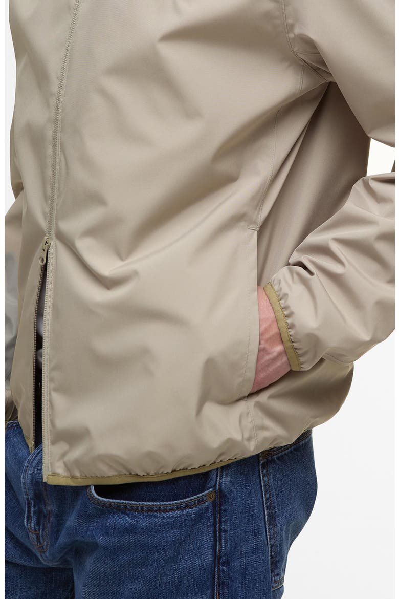 Korbel Waterproof Jacket, Alternate, color, WASHED STONE