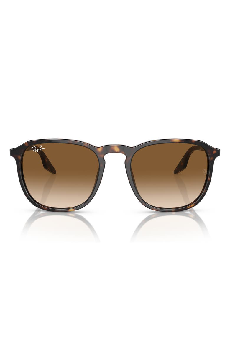 Ray-Ban 52mm Square Sunglasses, Main, color, Havana