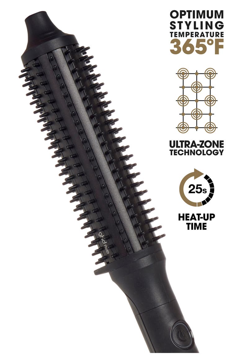 Rise Volumizing Hot Brush, Alternate, color, BLACK
