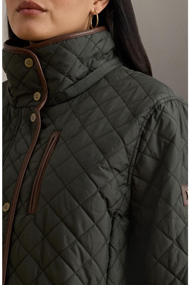 Quilted Jacket, Alternate, color, LITCHFIELD LODEN