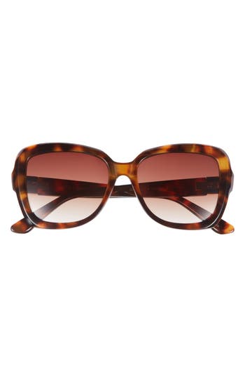 Vince Camuto Square Frame Sunglasses In Tortoise