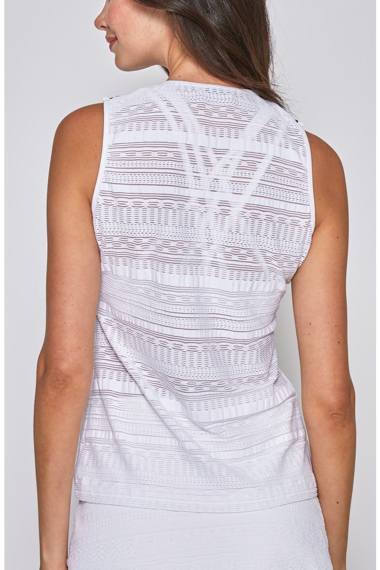 ZIP FRONT TANK, Alternate, color, WHITE